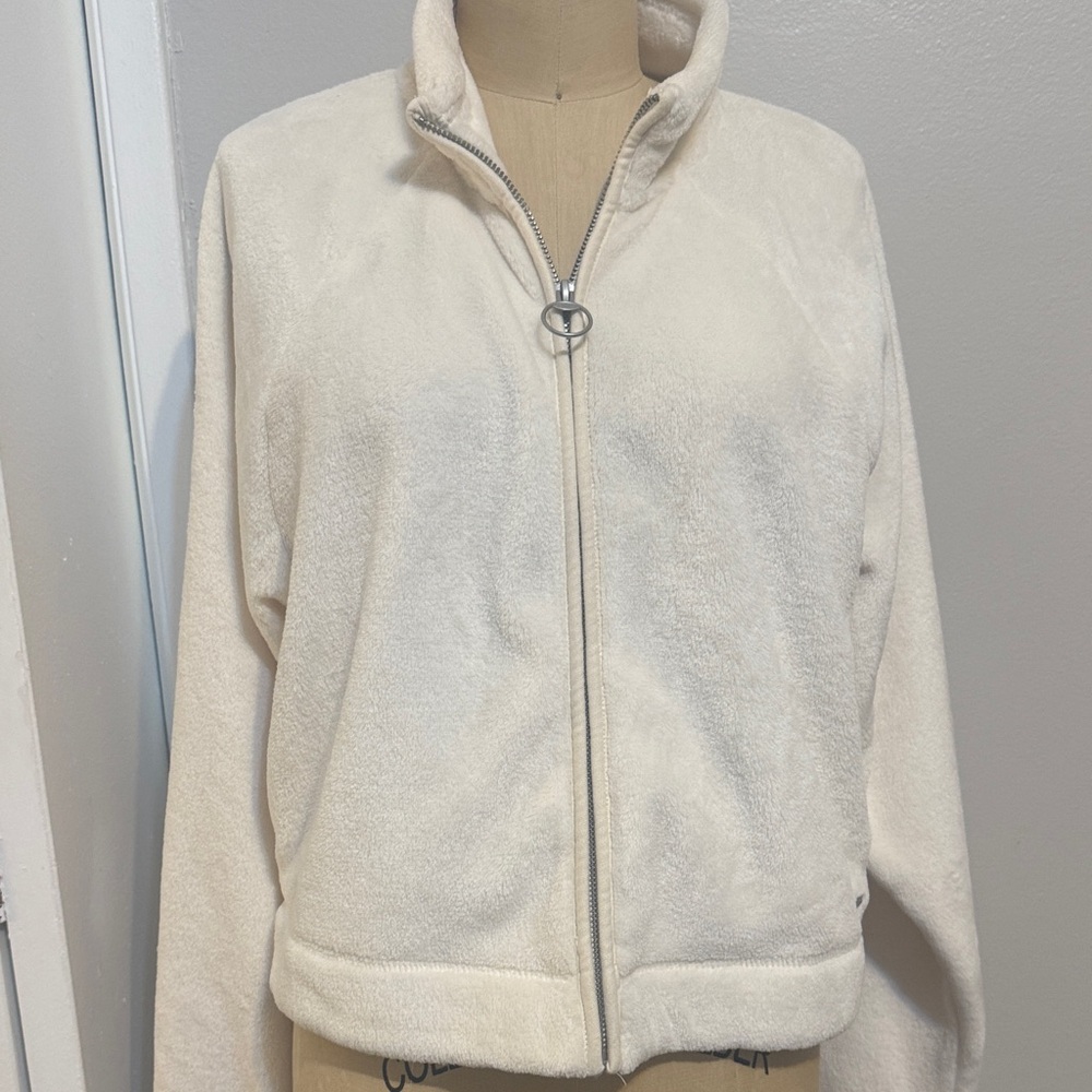 Hollister Cream Teddy Jacket
